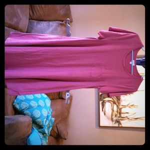LuLaRoe Legging Material (Purplish Pink) Carly